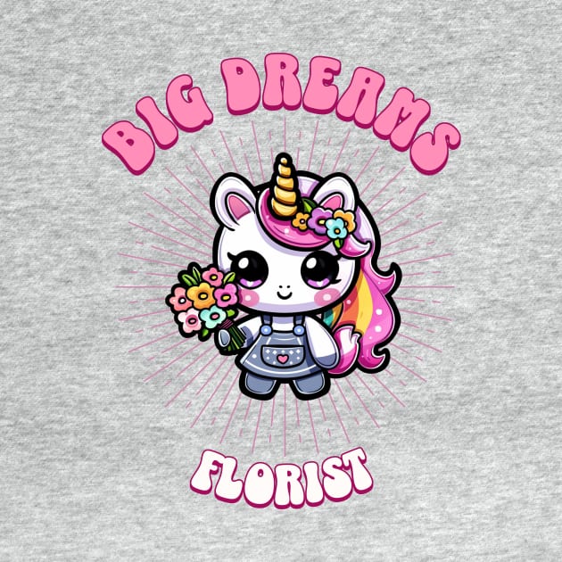 Big Dreams Florist Unicorn | Dream Big! by Pink & Pretty